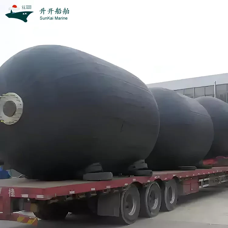 Na novo razviti ladijski napihljivi blatniki Shengkai Marine Supplies Co., Ltd. so uradno zapeljali s proizvodne linije in začeli uporabljati