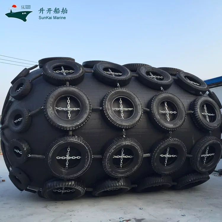 Qingdao Sunkai Marine Ships prilagojene velike napihljive ladijske blatnike čezmorskim strankam
